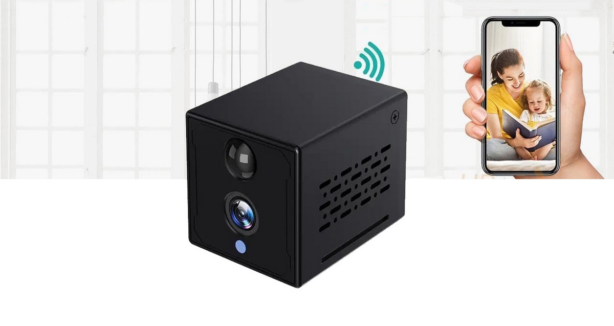 Camera mini ẩn 140° FULL HD WiFi 24/7