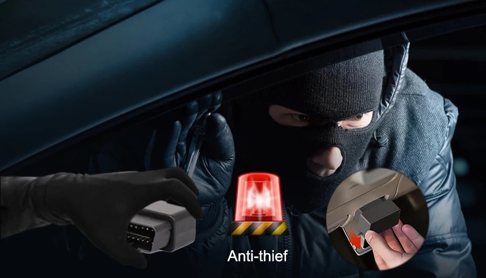 thiết bị định vị gps obd ngắt kết nối chống trộm